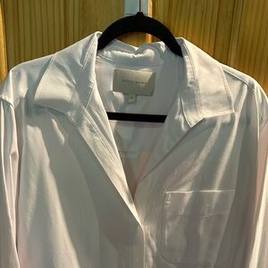 Brochu Walker White Casual Button Down Shirt